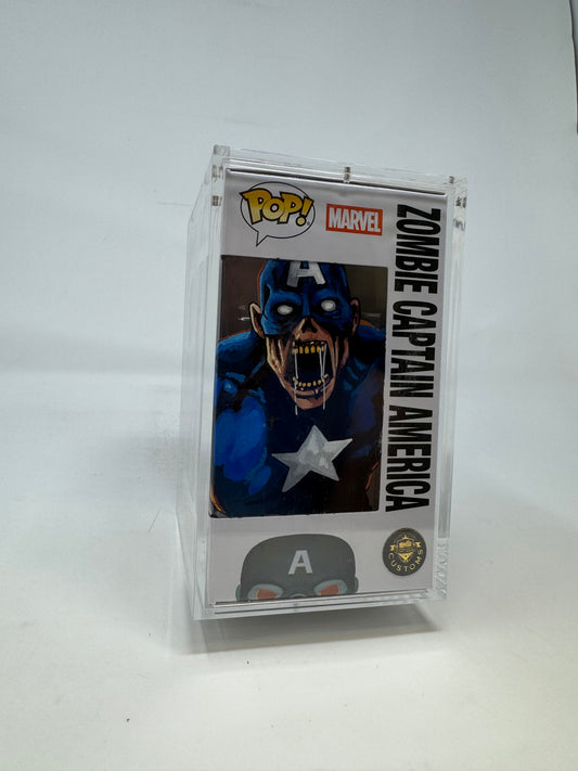 Marvel- Marvel Zombies Zombie Captain America 1554 TCC X Mooch Custom
