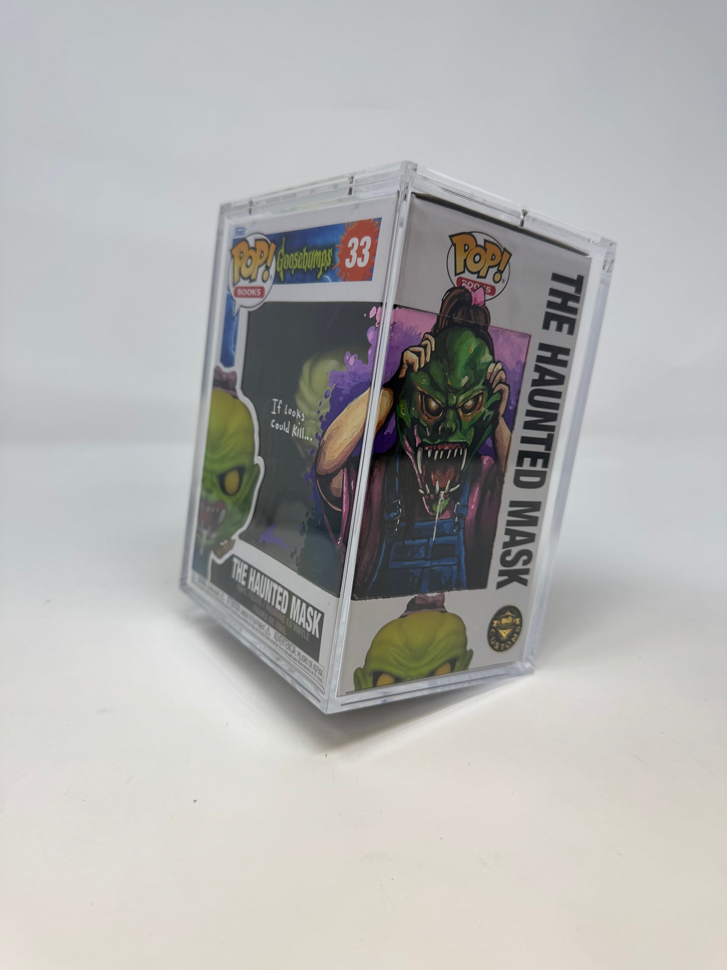 Books- Goosebumps The Haunted Mask 33 TCC X Mooch Custom