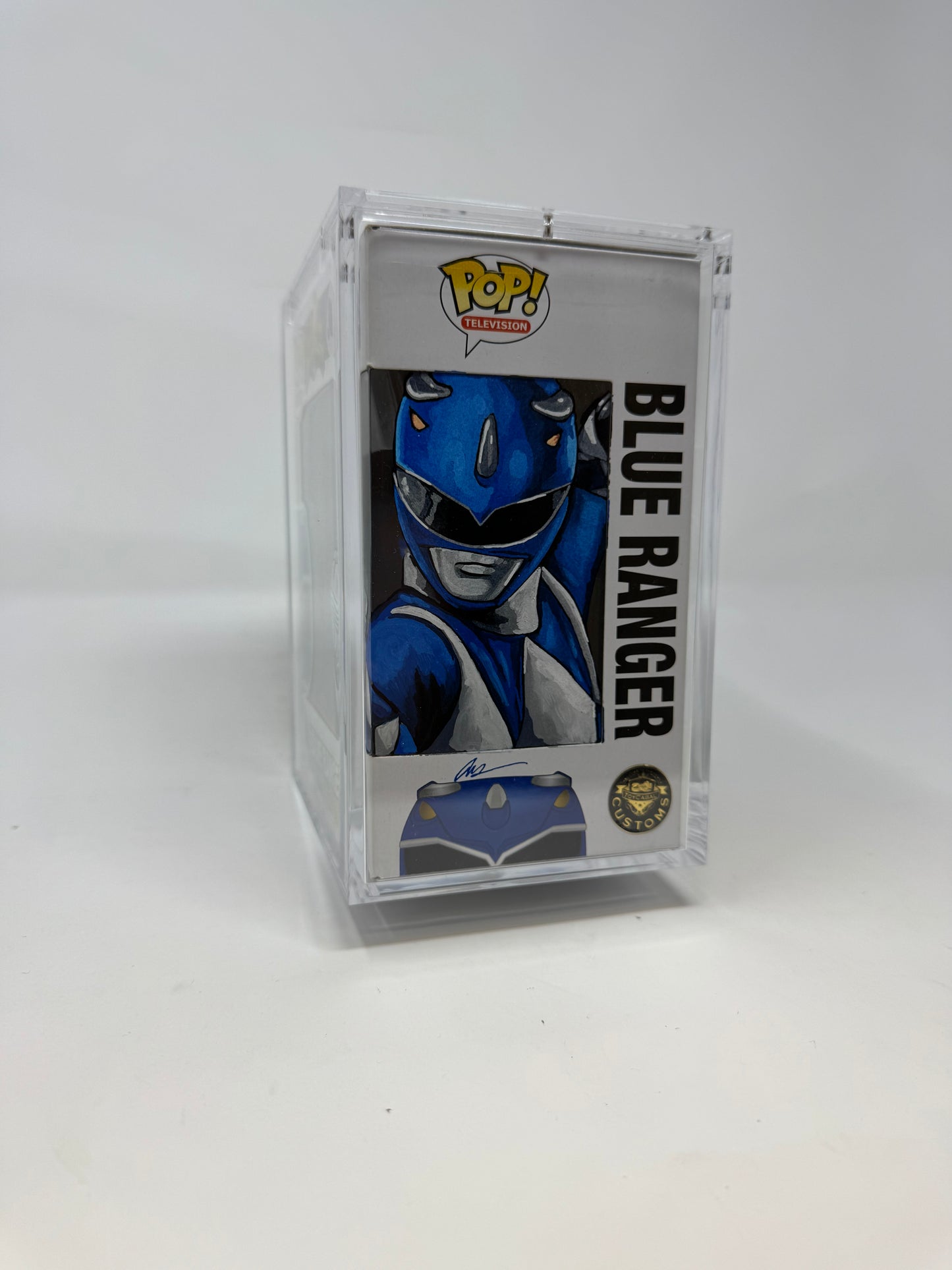 TV- Mighty Morphin Power Rangers Blue Ranger 363 TCC X Mooch Custom