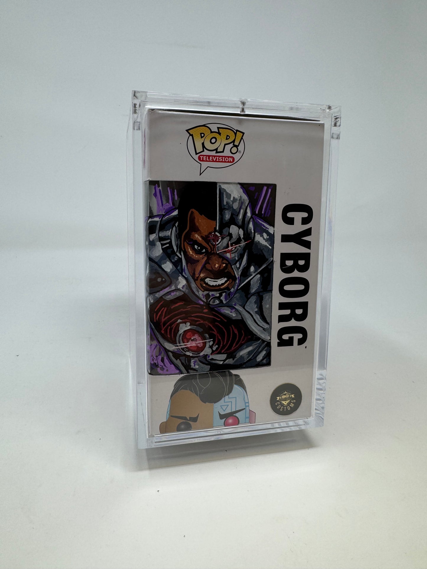 TV- Teen Titans Go Cyborg 605 TCC X Mooch Custom