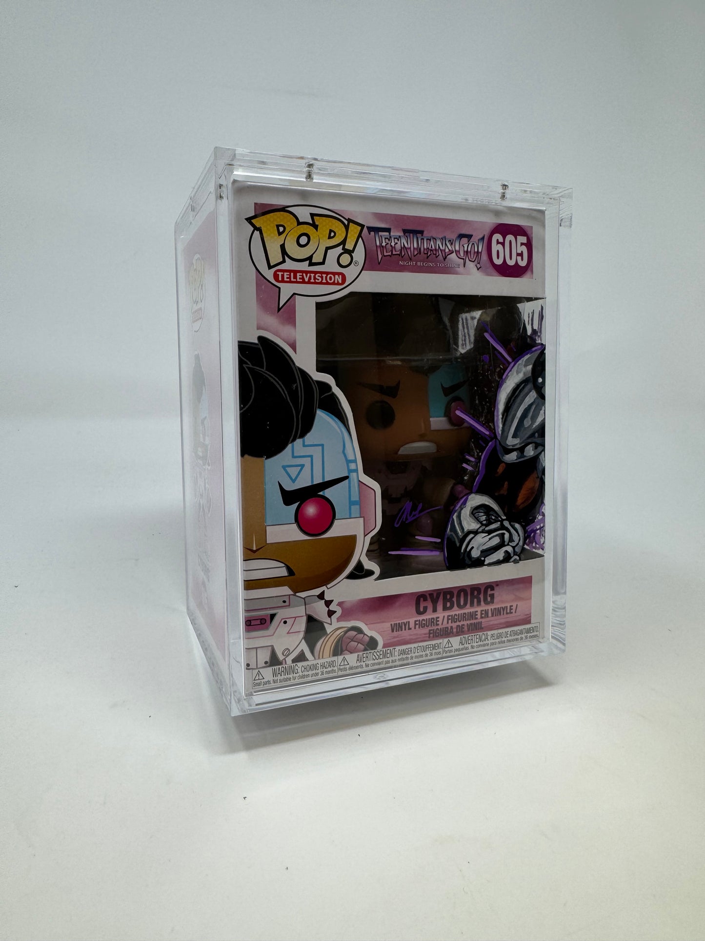 TV- Teen Titans Go Cyborg 605 TCC X Mooch Custom