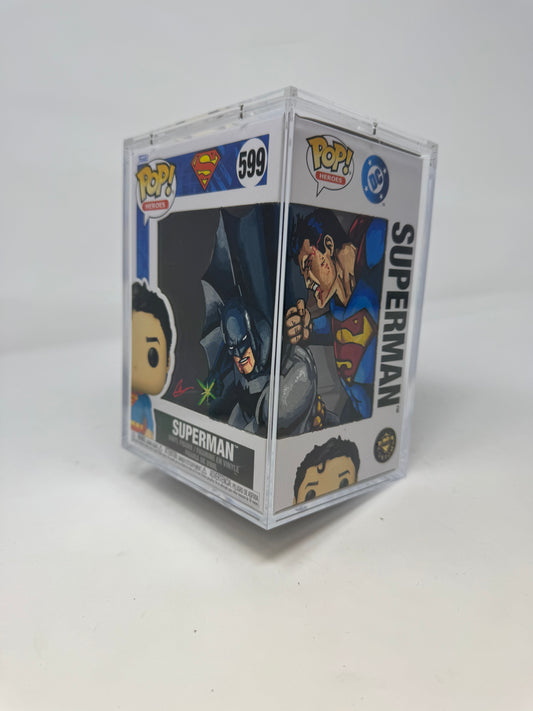 Heroes- DC Superman 599 TCC X Mooch Custom (Batman Fight)