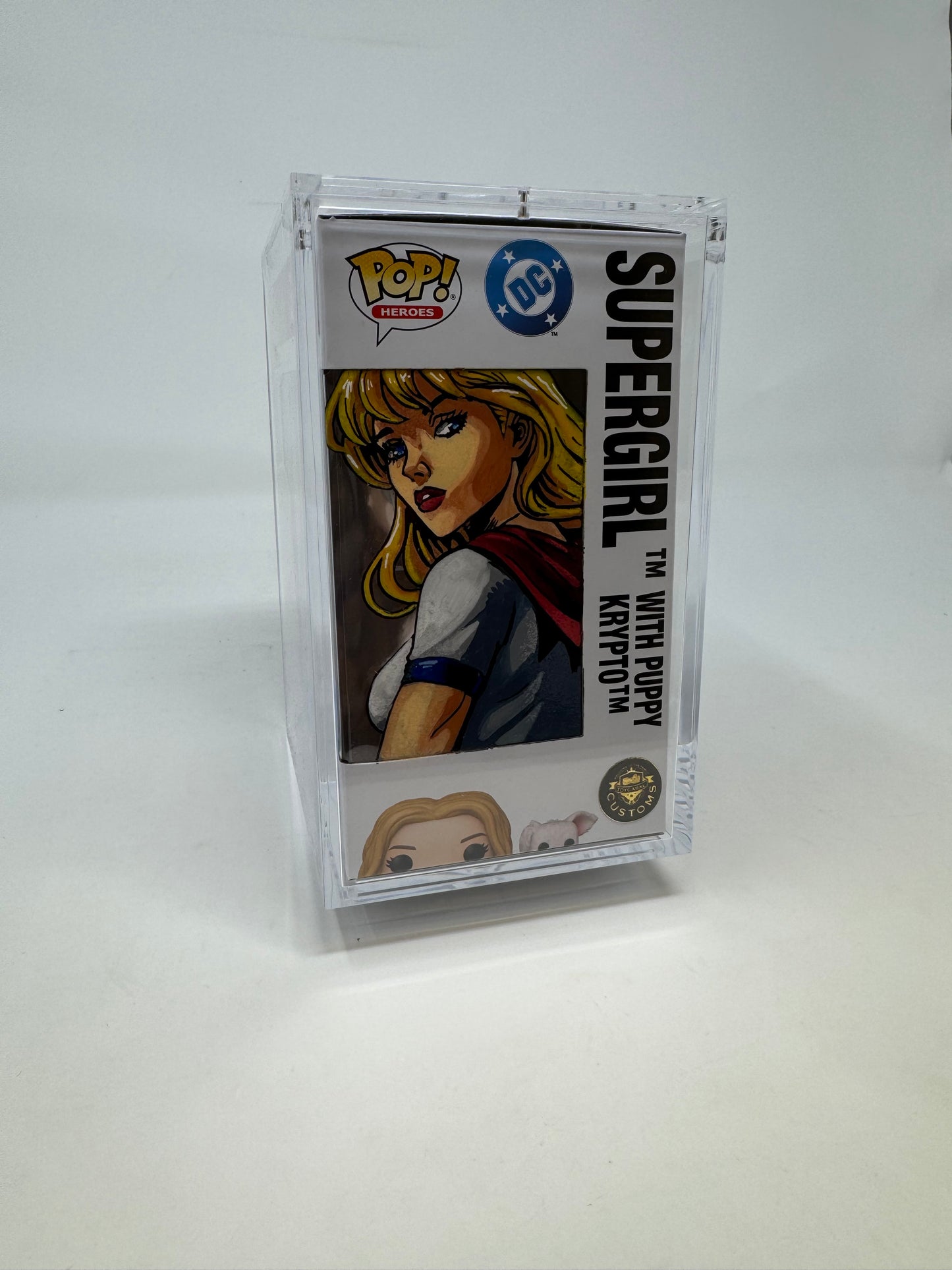 Heroes- DC Supergirl With Puppy Krypto 633 TCC X Mooch Custom