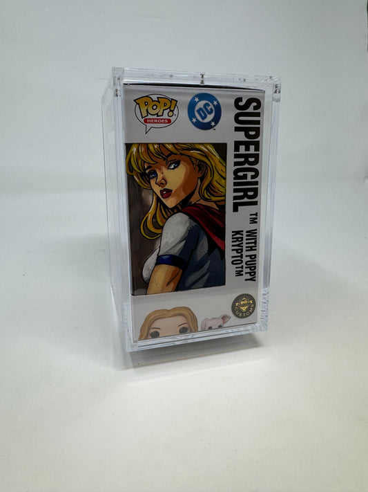 Heroes- DC Supergirl With Puppy Krypto 633 TCC X Mooch Custom