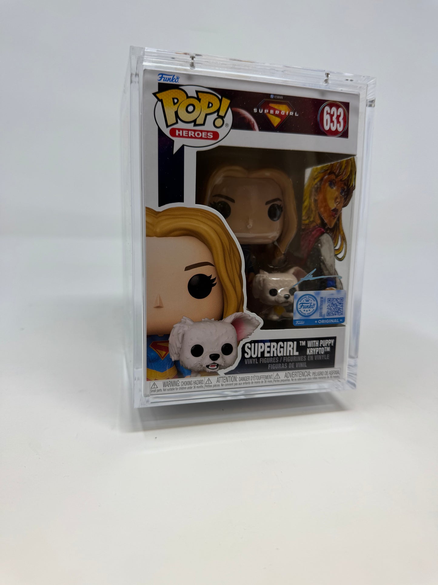 Heroes- DC Supergirl With Puppy Krypto 633 TCC X Mooch Custom