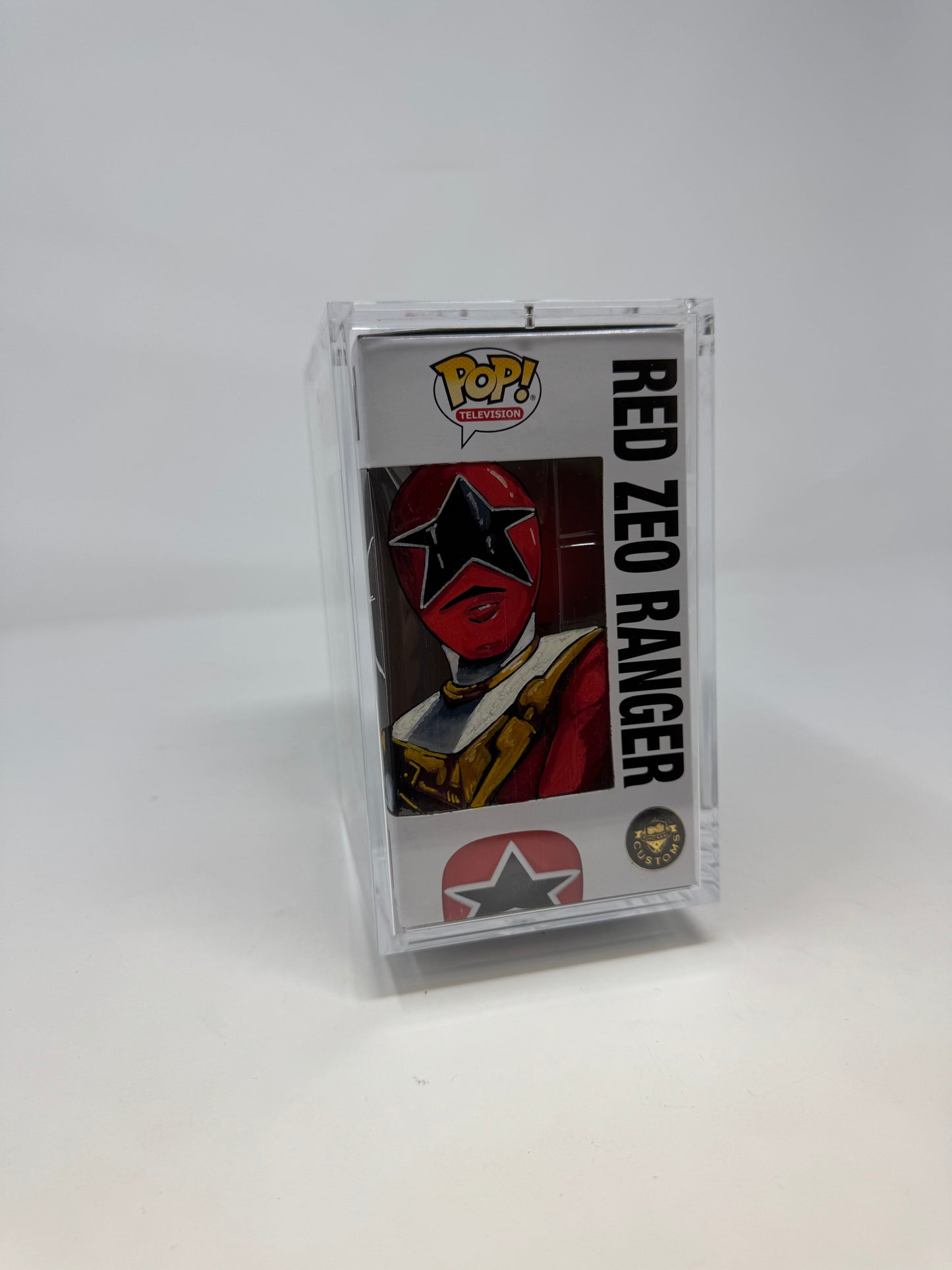TV- Power Rangers Zeo Red Zeo Ranger 1714 TCC X Mooch Custom