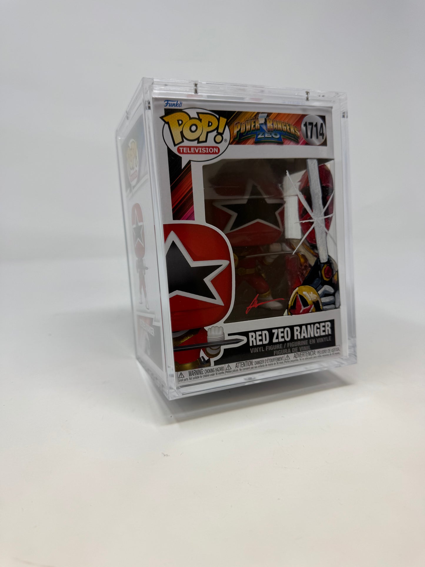 TV- Power Rangers Zeo Red Zeo Ranger 1714 TCC X Mooch Custom