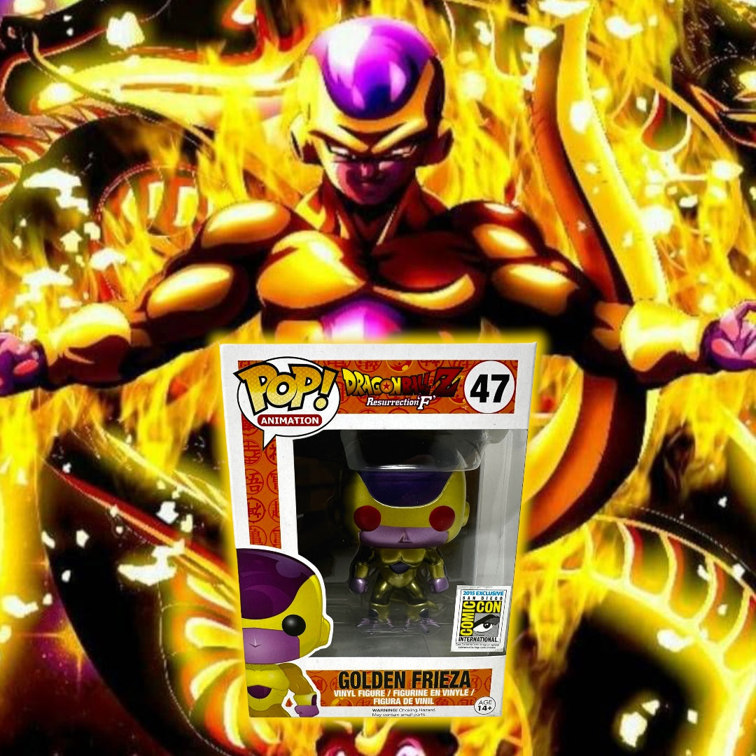 Sold 2015 SDCC Red Eyes Golden Frieza 47