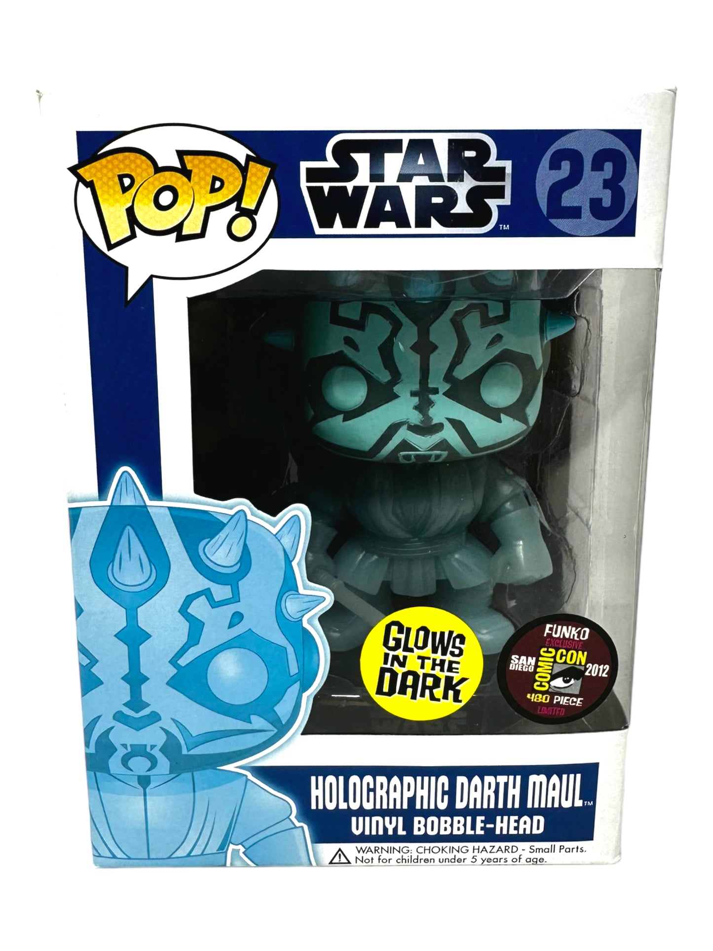 Sold 2012 SDCC Holographic Darth Mail LE480