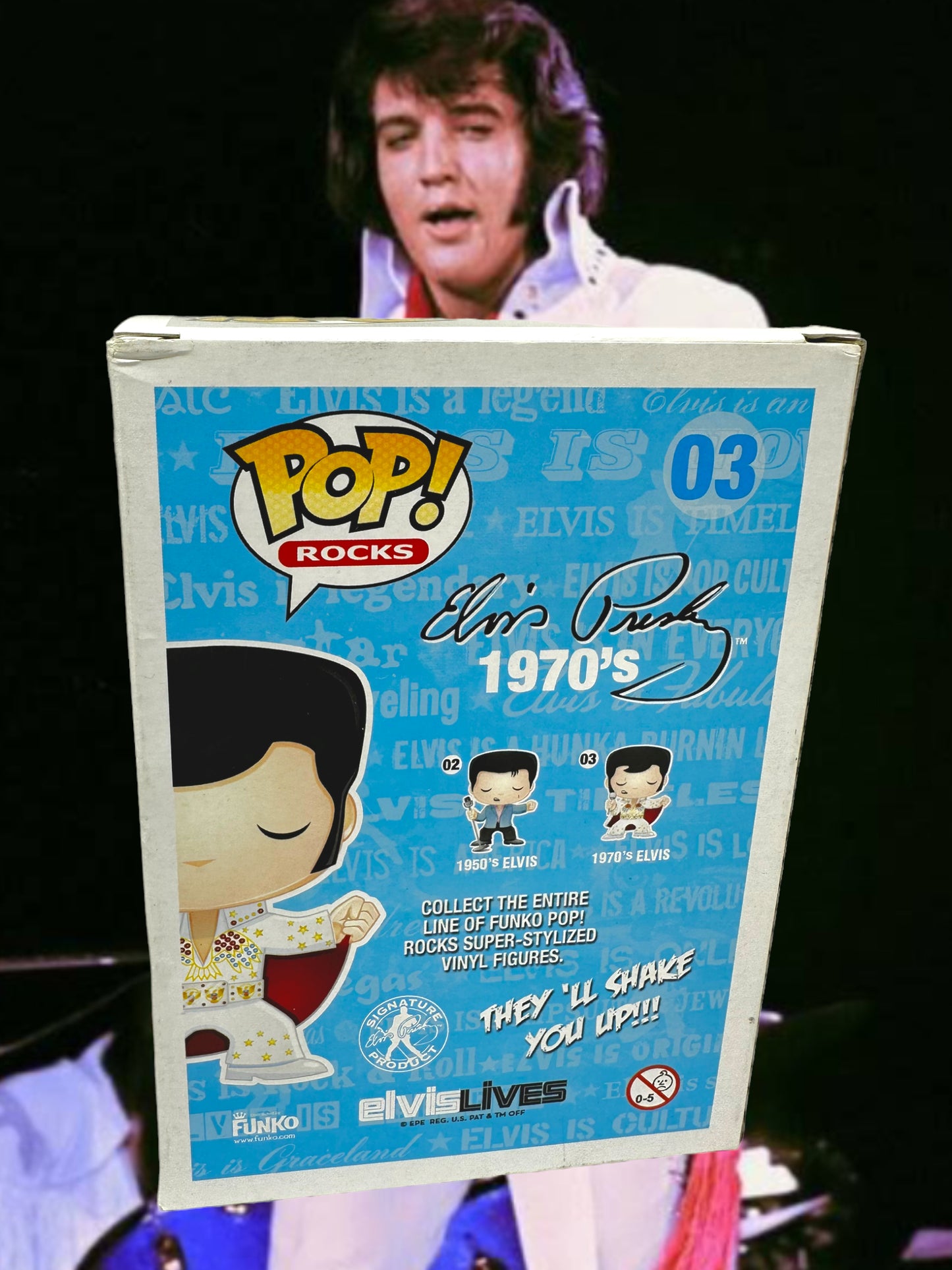 Sold 2011 1970’s Elvis 03 Funko Pop!