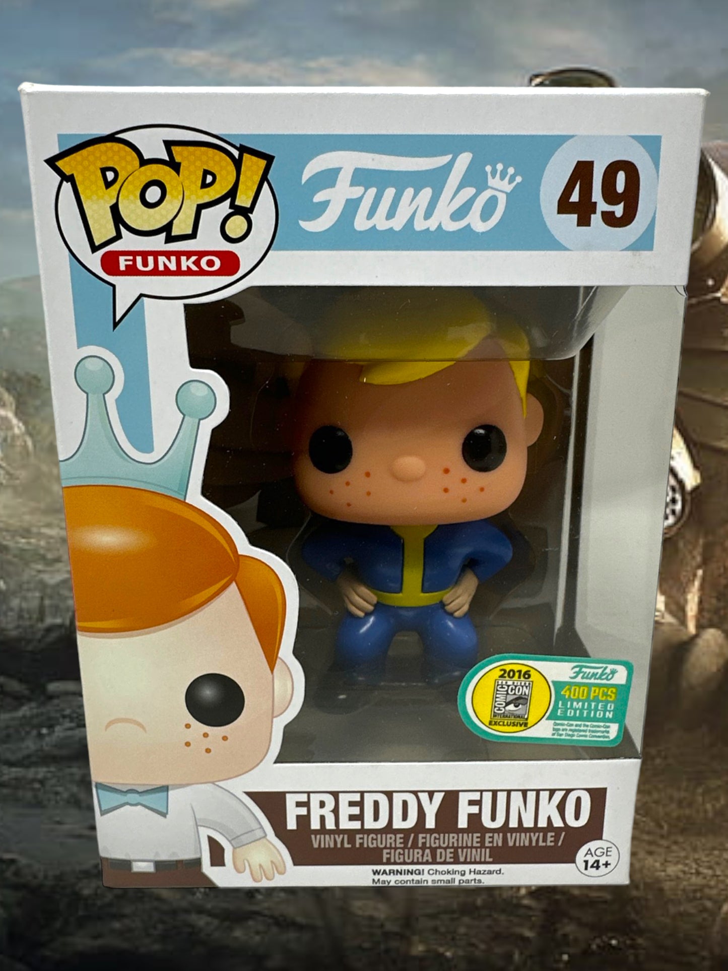 SOLD - 2016 SDCC Freddy Funko Vault Boy LE400