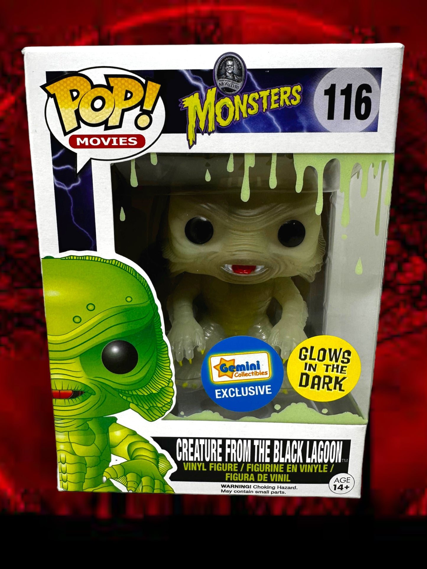 Sold 2014 Creature From The Black Lagoon GITD Gemini Exclusive