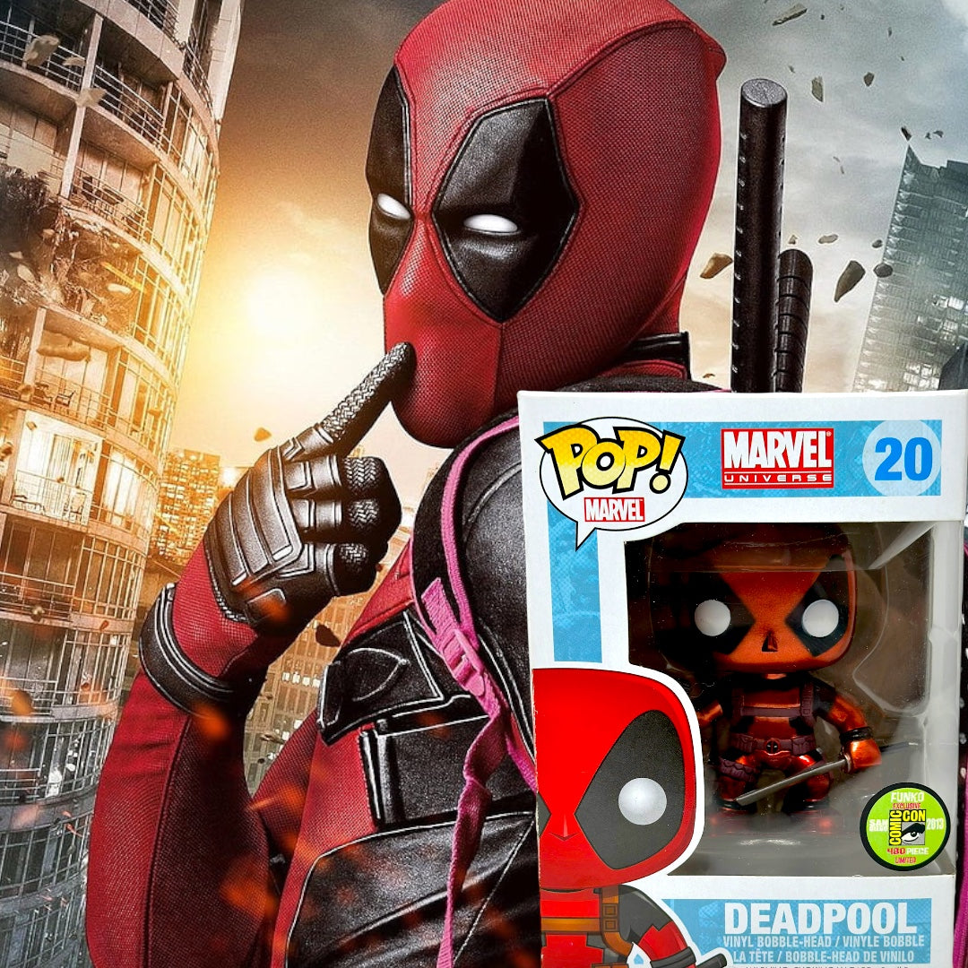 Sold 2013 SDCC Deadpool Metallic 20 LE 480