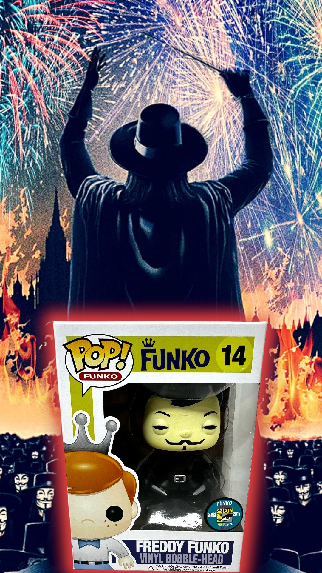 2012 SDCC Freddy Funko V for Vendetta LE96