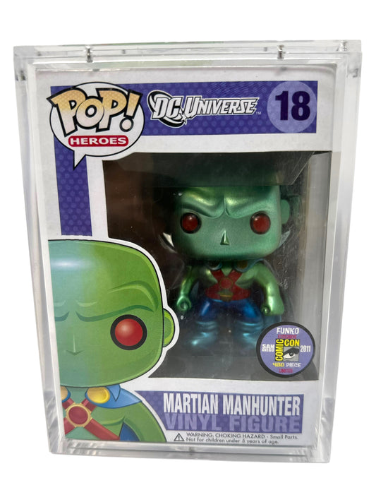 Sold 2011 SDCC 480 PCs Metallic Martian Manhunter