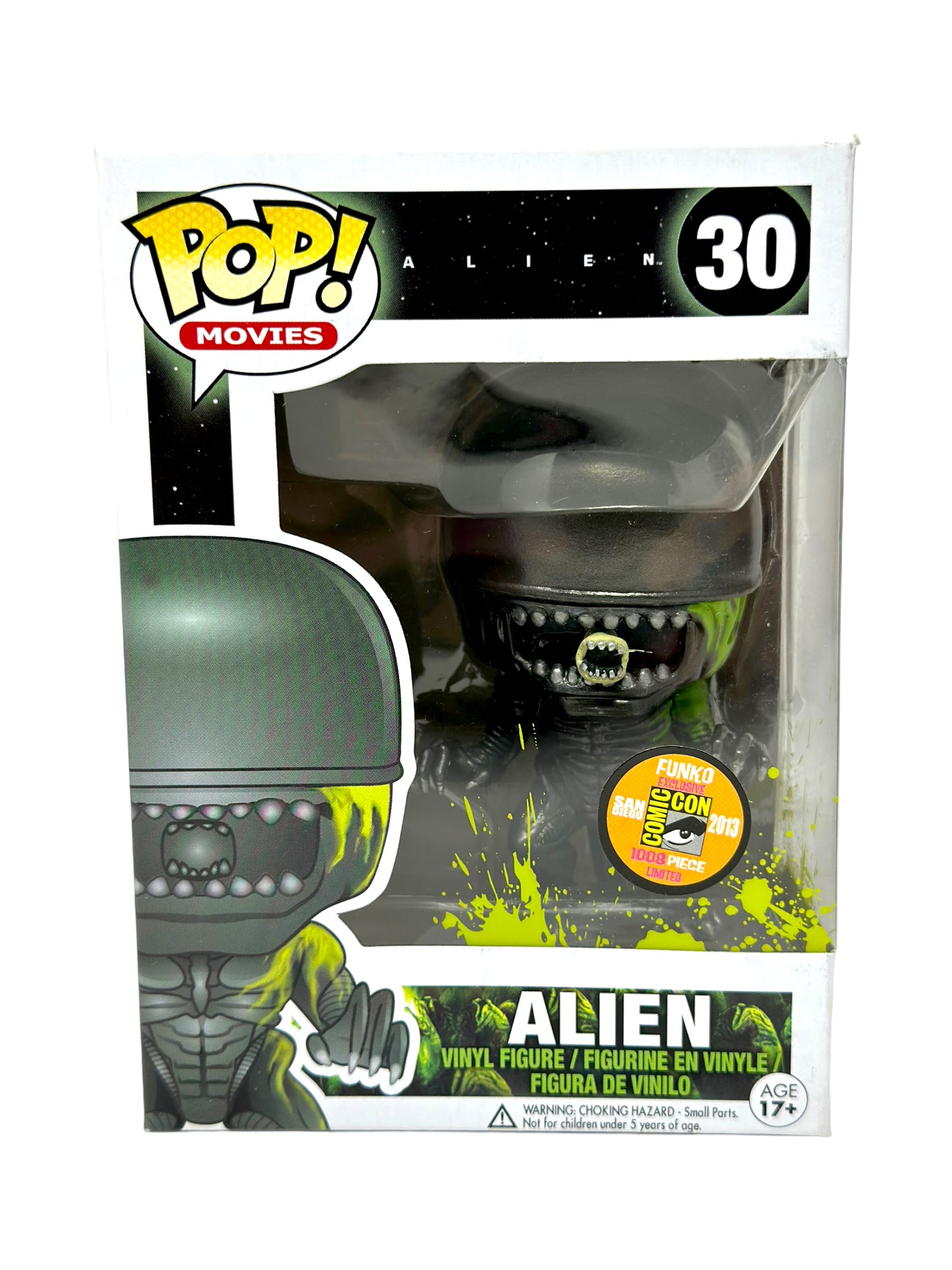 Sold 2013 SDCC Alien Bloody 30 LE 1008