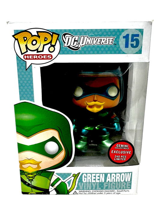 Sold 9/24 2012 Gemini Exclusive Green Arrow 15 (Metallic) LE240