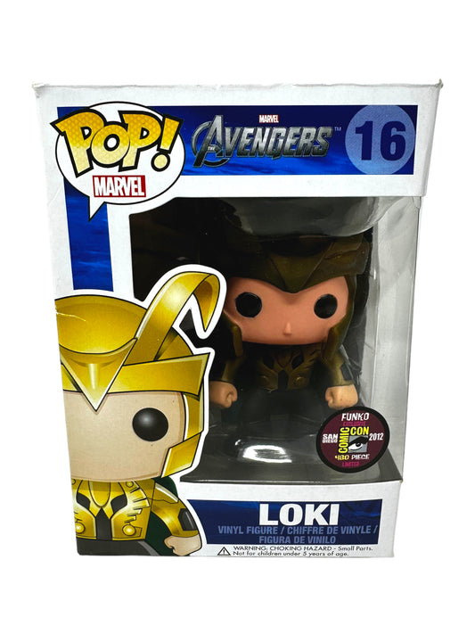 Sold 2012 SDCC Loki 16 LE /480