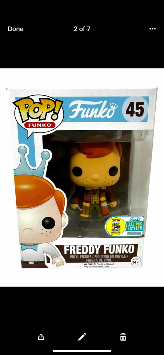 2016 SDCC Freddy Funko 4th Doctor LE333 (Dr Who)