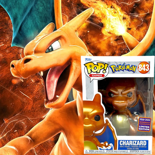 Sold 2022 Wonderous Con Metallic Charizard 843