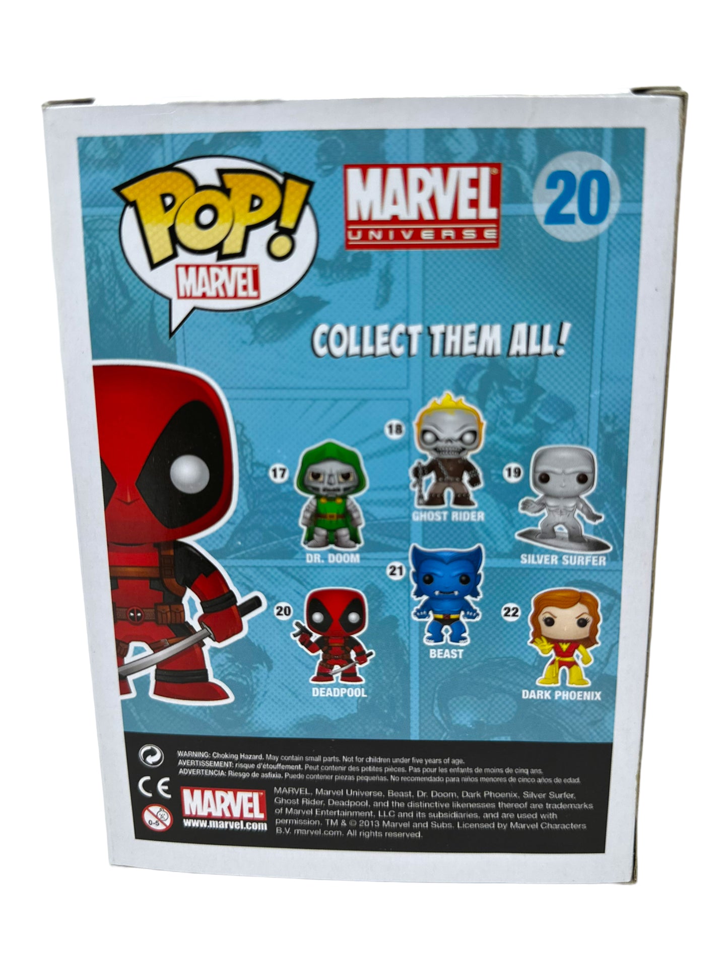 Sold 2013 Fugitive Toys Inverse Deadpool 20