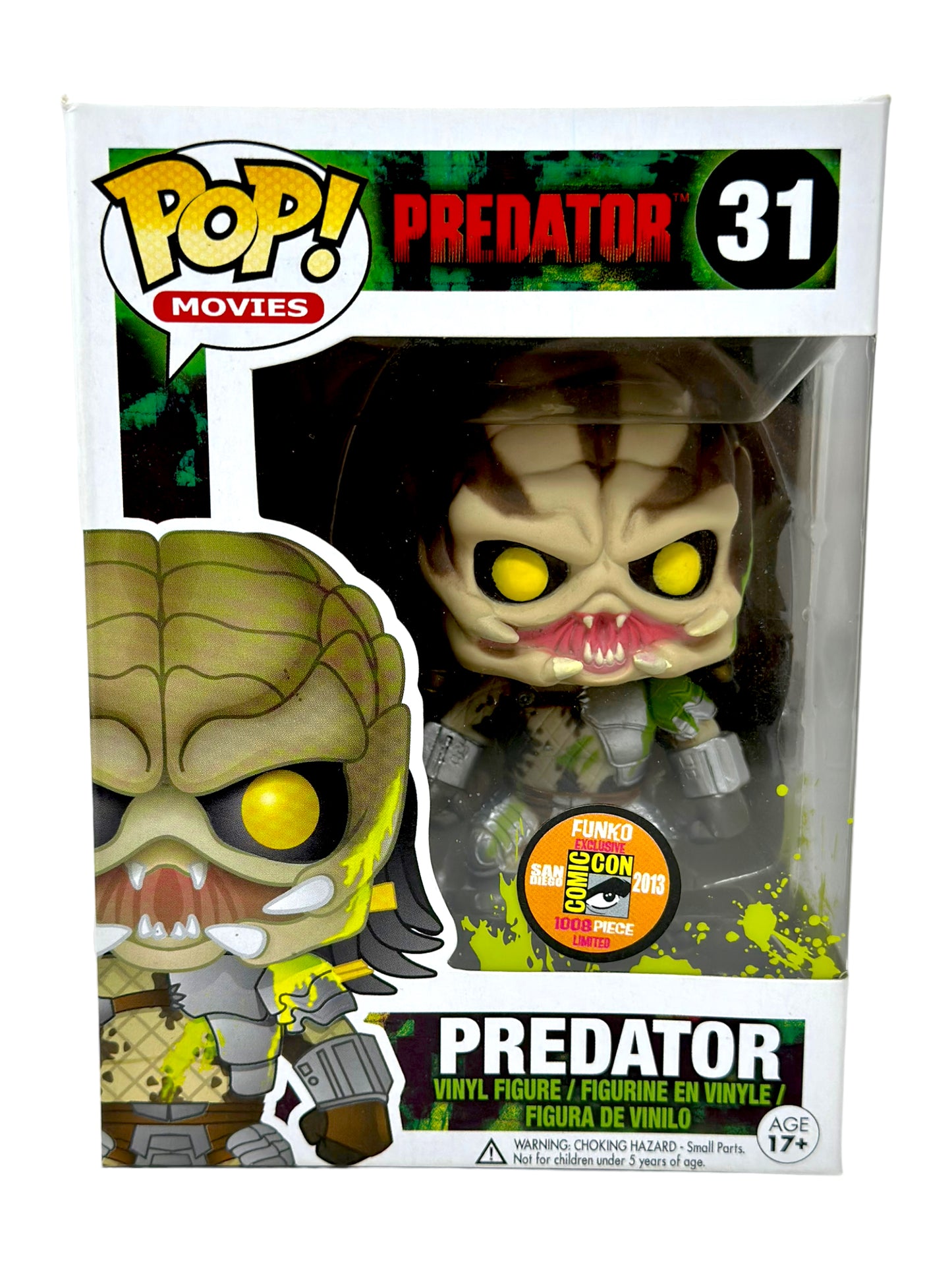 Sold 2013 SDCC Predator Bloody 31 LE 1008