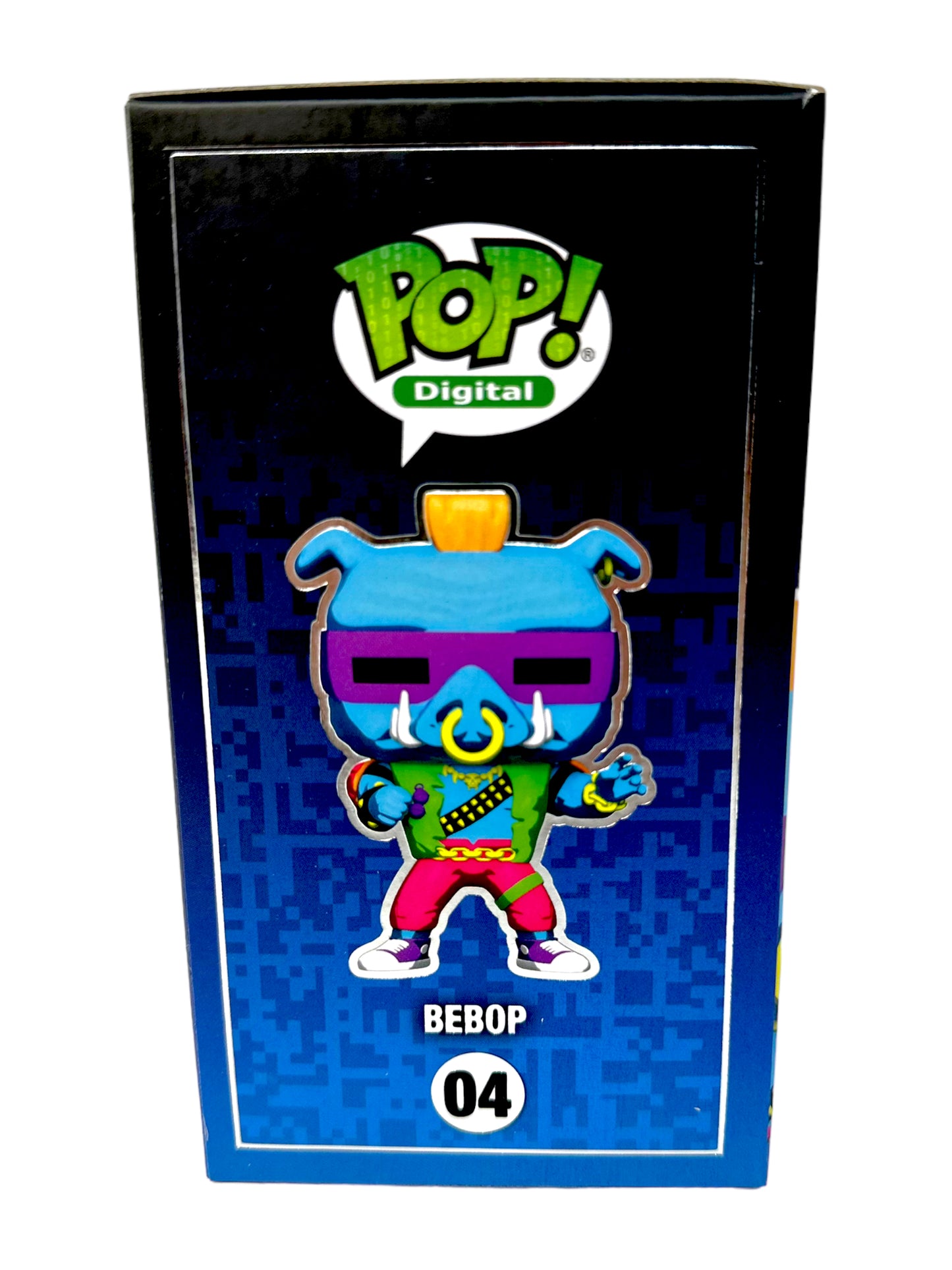 Sold Funko Pop NFT #04 TMNT Bebop Black Light Legendary LE 1467