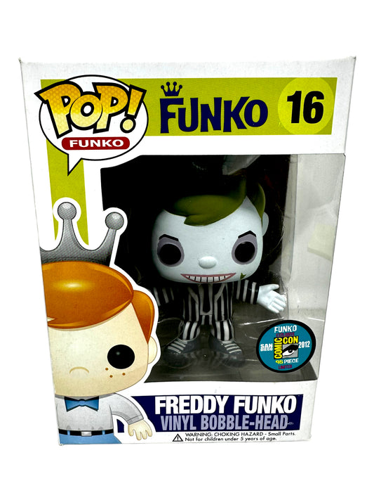 SOLD 2012 SDCC Freddy Funko Beetlejuice LE 96