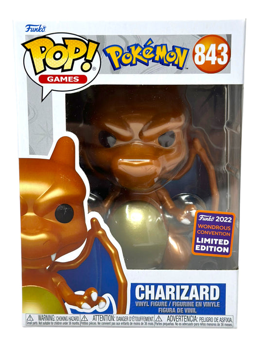 Sold 2022 Wonderous Con Metallic Charizard 843