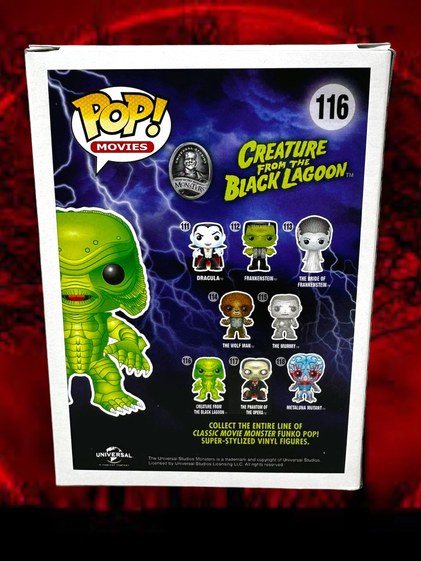 Sold 2014 Creature From The Black Lagoon GITD Gemini Exclusive