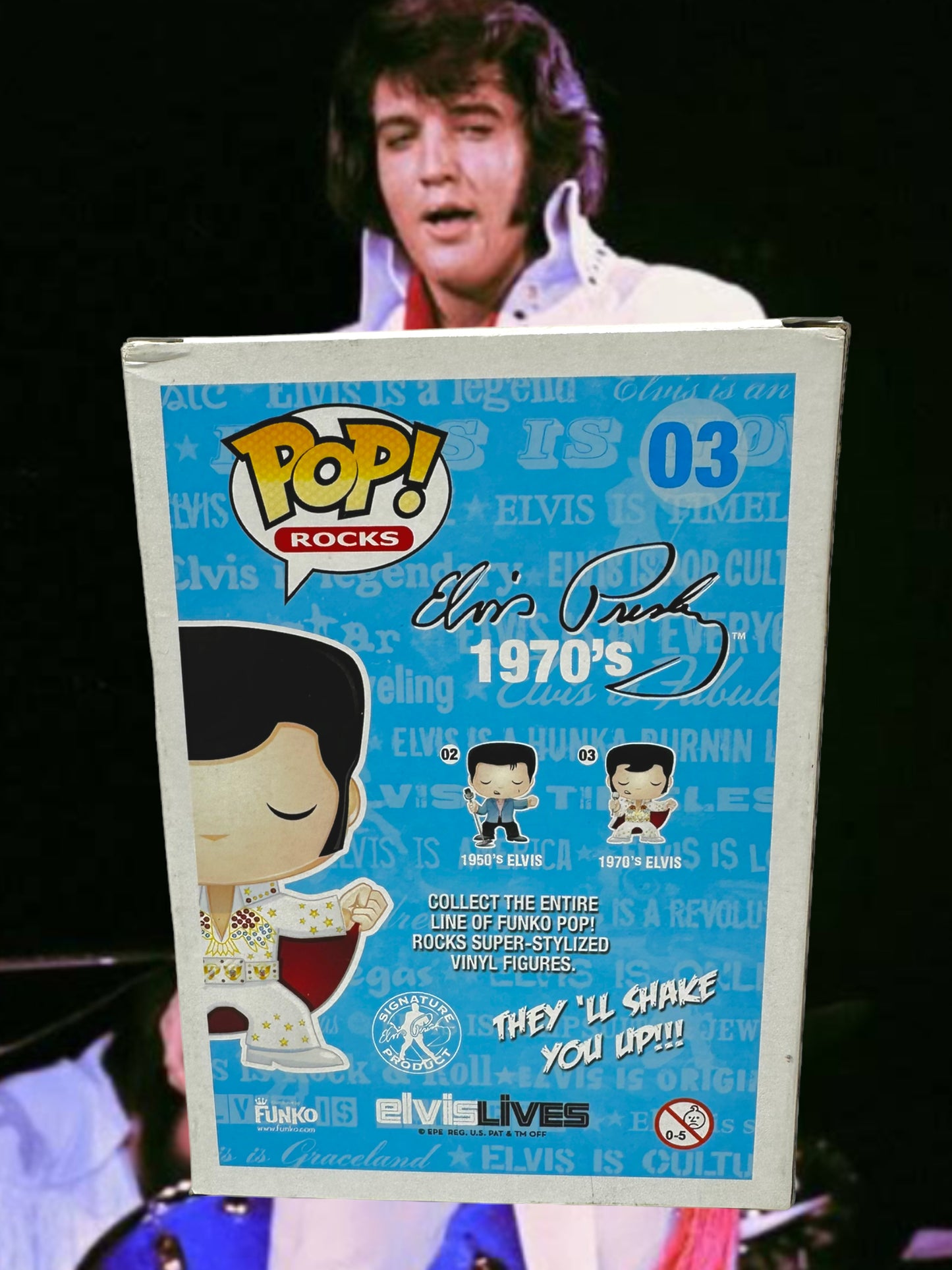 Sold 2011 1970’s Elvis 03 Funko Pop!