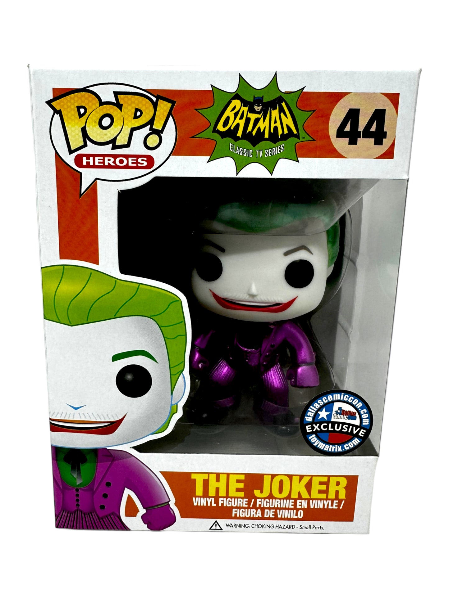 Sold 2013 Dallas Comic-Con The Joker 44 Metallic