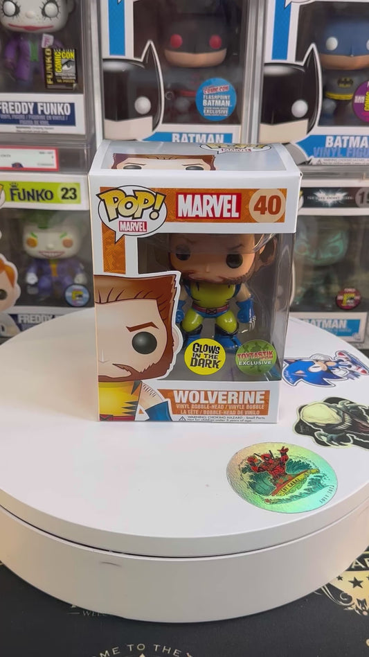 Sold 10/15 2013 Wolverine GITD ToyTastik.com Exclusive