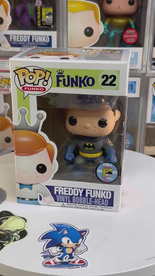 SOLD 2013 SDCC Freddy Funko Batman 22 LE 200