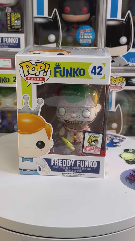 Sold 2015 SDCC Freddy Funko Twisty (Bloody Version) LE350